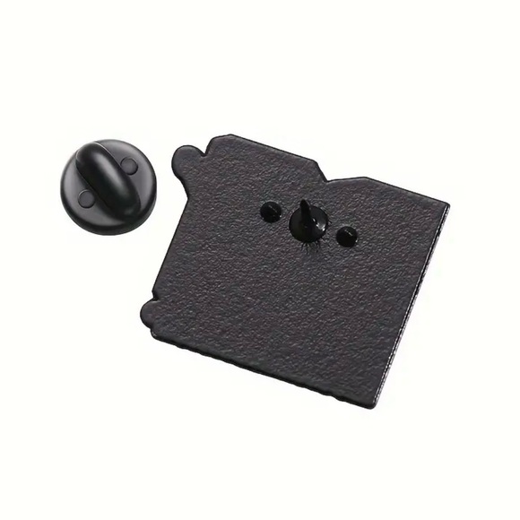 Enamel Pin of MTV’s Logo with Zigzag Design Vibrant Retro Fun NEW - Picture 4 of 4